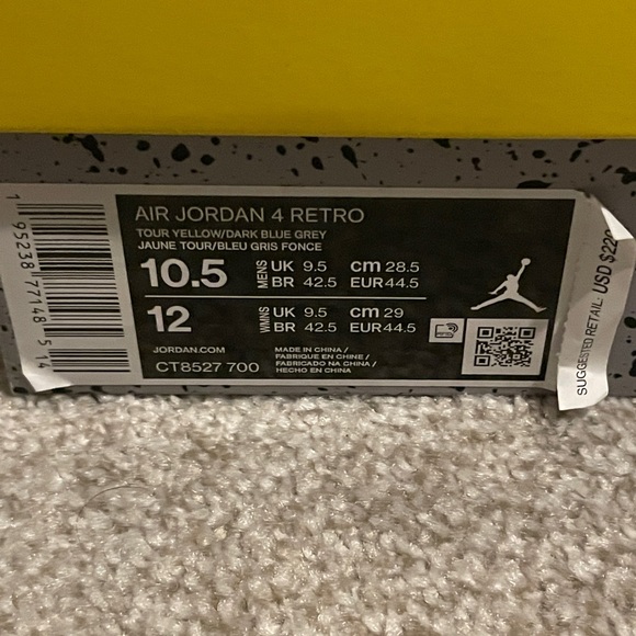 Air Jordan 4 Retro Lightning - Picture 9 of 14